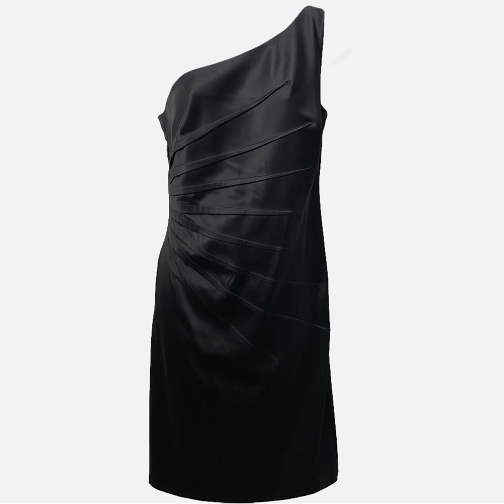 Eliza J, One-Shoulder Ruched SemiFormal Cocktail Sheath Dress